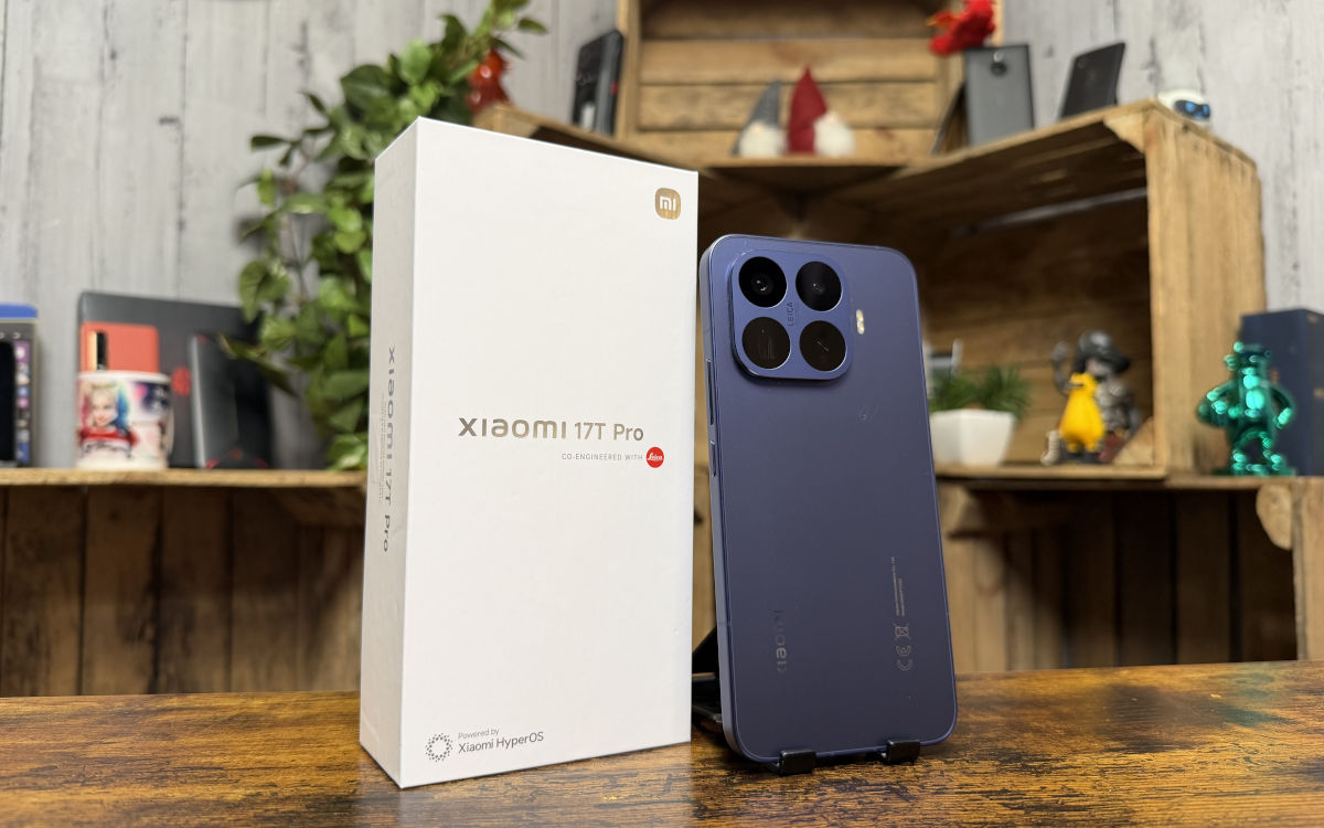 Xiaomi 17T Pro هاتف شاومي 14T برو بجانب صندوقه الأبيض