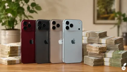 التصميم الخلفي لهاتف Apple iPhone 18 Pro