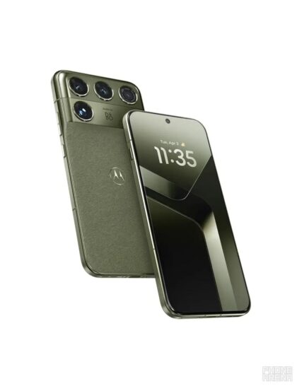 الواجهة الأمامية لهاتف Motorola Signature 27