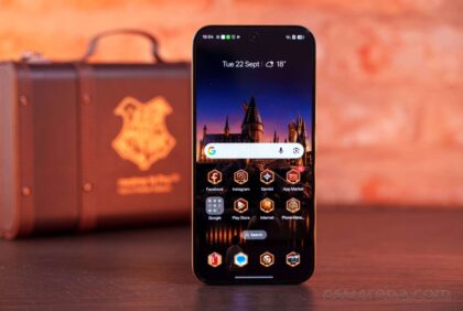 التصميم الخلفي لهاتف realme 16 Pro 5G Harry Potter Edition