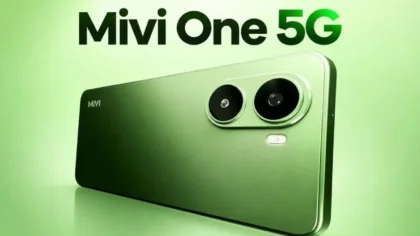التصميم الخلفي لهاتف Mivi One 5G